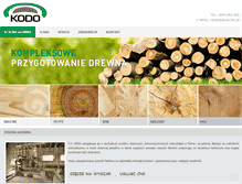 Tablet Screenshot of kodo.biz.pl
