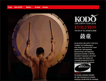 Tablet Screenshot of kodo.ch