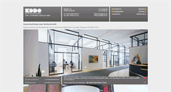 Desktop Screenshot of kodo.de